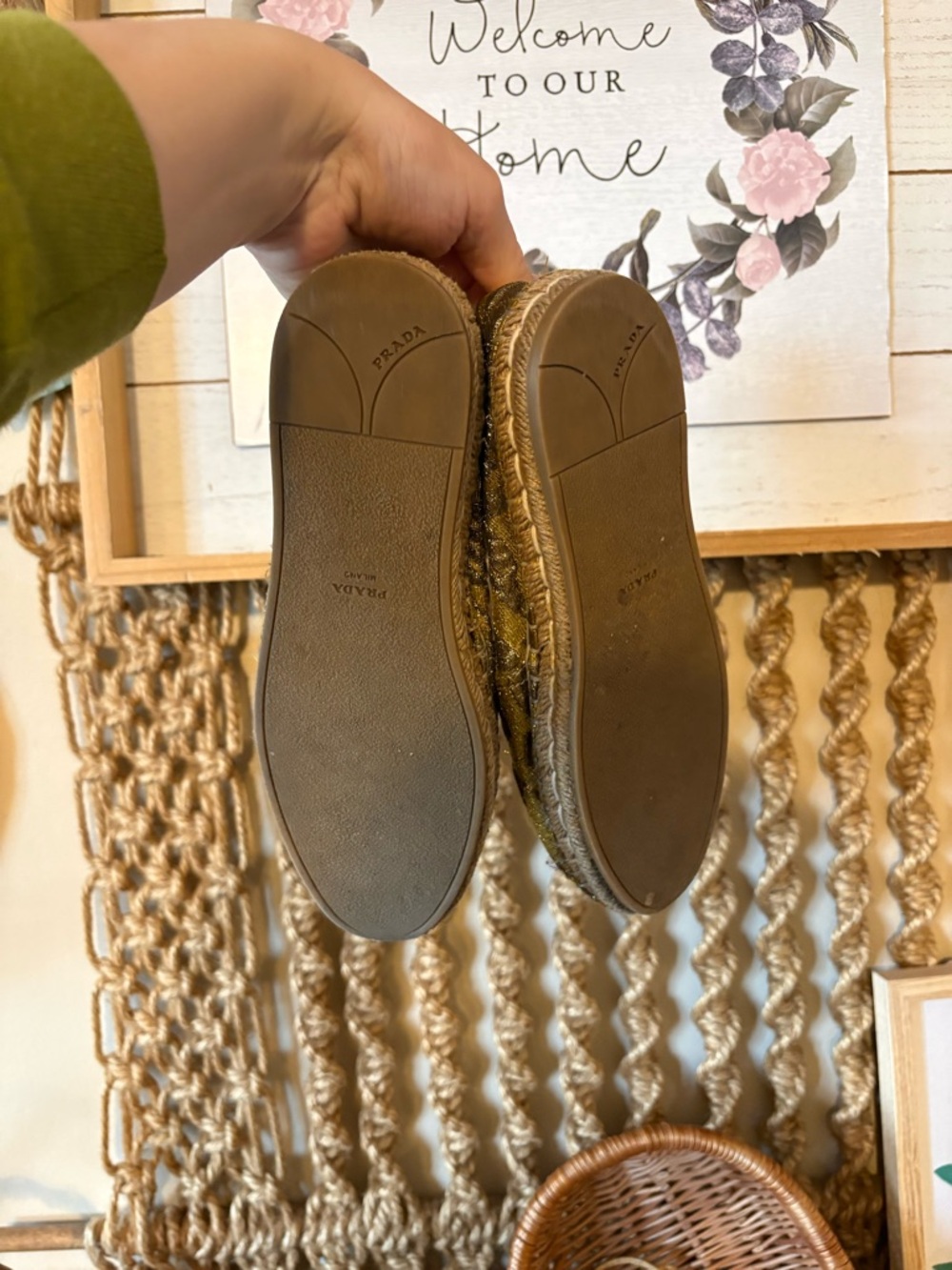 Beautiful PRADA espadrille size 36 - Picture 3 of 10